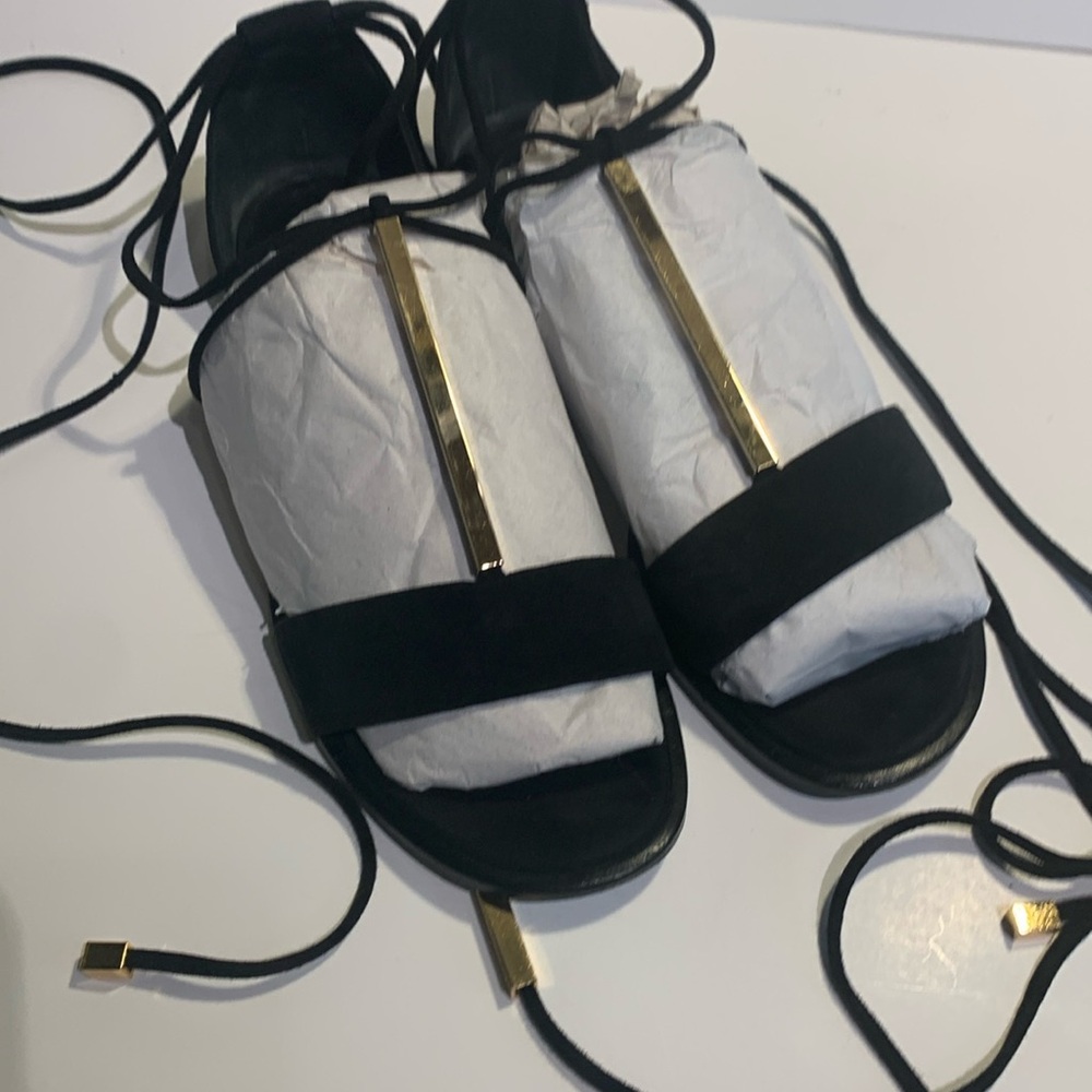 Pierre Hardy ankle lace sandals